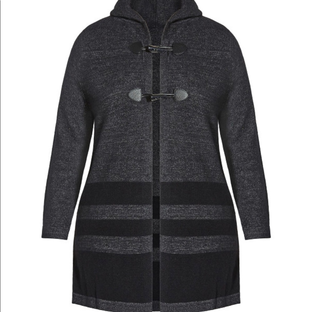 Like new plus size hooded cardigan 26/28